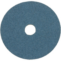 Disque de ponçage en fibre de r&eacute;sine, 7" dia., Grain Z24, Alumine de zirconium PB Rental Co. Ltd.