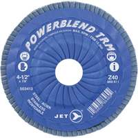 Disque &agrave; feuillets PowerBlend ajustable, 5" x 7/8", Type 29, Grain Z40, Alumine de zirconium PB Rental Co. Ltd.
