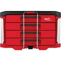 Boîte &agrave; outils avec 4 tiroirs PackOut, 16-3/10" x 22-1/5" x 14-3/10", Rouge PB Rental Co. Ltd.