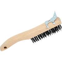 4SHWSC Hand Scratch Brushes, Carbon Steel, 4 x 16 Wire Rows, 10" Long PB Rental Co. Ltd.
