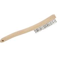3LHSS Hand Scratch Brushes, Stainless Steel, 3 x 19 Wire Rows, 13-3/4" Long PB Rental Co. Ltd.