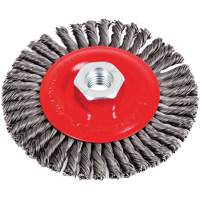 Stringer Bead Brushes for Angle Grinders, 4-1/2" Dia., 0.02" Fill, 5/8"-11 Arbor, Steel PB Rental Co. Ltd.