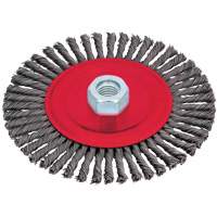 Stringer Bead Brushes for Angle Grinders, 6" Dia., 0.02" Fill, 5/8"-11 Arbor, Steel PB Rental Co. Ltd.