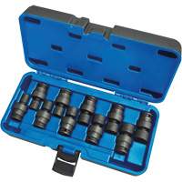 Jeux de douilles universelles, 10 Mcx, Chocs, Prise de 3/8" PB Rental Co. Ltd.