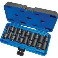 Jeux de douilles universelles, 10 Mcx, Chocs, Prise de 3/8", Profond PB Rental Co. Ltd.
