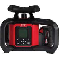 M18 Red Exterior Dual Slope Rotary Laser Level Kit with Receiver & Remote, 4000' (1219.2 m) PB Rental Co. Ltd.