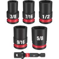 Shockwave Impact Duty SAE Socket Set, 6 Pcs, Impact, 3/8" Drive Size PB Rental Co. Ltd.