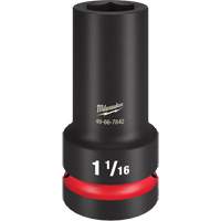 Douille &agrave; paroi extra mince Shockwave Impact Duty, Chocs, 1-1/16", Prise 1", 6 pans, Profond PB Rental Co. Ltd.