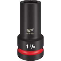 Douille &agrave; paroi extra mince Shockwave Impact Duty, Chocs, 1-1/8", Prise 1", 6 pans, Profond PB Rental Co. Ltd.