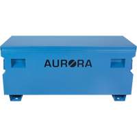 Coffre &agrave; outils de chantier, 60" x 24" x 27-1/2", Acier, Bleu PB Rental Co. Ltd.