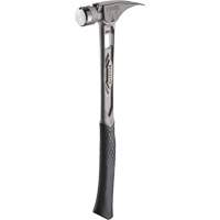 Marteau de charpente en titane lisse TIBONE, 15 oz, Prise en Acier plein, 17-17/50" lo PB Rental Co. Ltd.