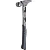 Marteau de charpente en titane meul&eacute; TIBONE, 14 oz, Prise en Acier plein, 15-1/4" lo PB Rental Co. Ltd.