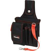 Petite poche pour technicien, Polyester balistique, Noir/Rouge PB Rental Co. Ltd.