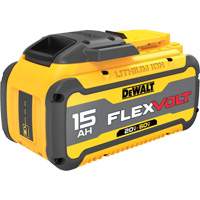 Flexvolt&reg; Max* Battery, Lithium-Ion, 20 V/60 V, 15 Ah PB Rental Co. Ltd.