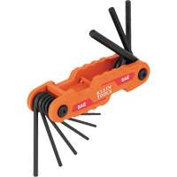 Compact Folding Hex Key Set, 9 Pcs., Imperial PB Rental Co. Ltd.