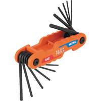 Compact Folding Hex Key Set, 12 Pcs., Metric & Imperial PB Rental Co. Ltd.