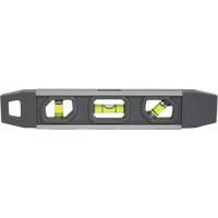 Torpedo Level, 9" L, Aluminum, 3 Vials, Magnetic PB Rental Co. Ltd.