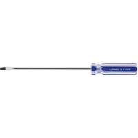 Blue Transparent Striped Slotted Screwdriver, 3/16" Tip, Round, Plastic Handle PB Rental Co. Ltd.