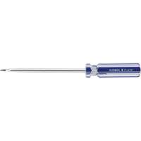 Tournevis &agrave; fente bleu transparent avec bandes, Tige de 5/16", Ronde, Prise en Plastique PB Rental Co. Ltd.