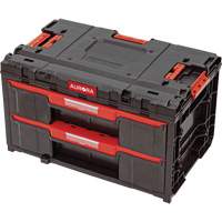 Arx&reg; 2-Drawer Toolbox, 23-1/10" x 15" x 13-2/5", Black PB Rental Co. Ltd.