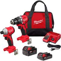 Compact Brushless 2-Tool Combo Kit, Lithium-Ion, 18 V PB Rental Co. Ltd.