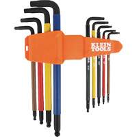 Colour-Coded Extra-Long L Style Hex Key Caddy Set, 9 Pcs., Imperial PB Rental Co. Ltd.
