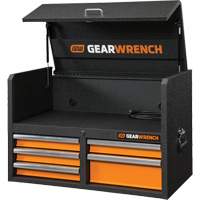 Coffre &agrave; outils de s&eacute;rie GSX, 36" la, 5 tiroirs, Noir/Orange PB Rental Co. Ltd.