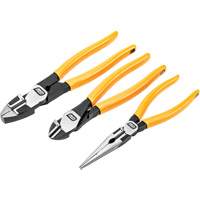PITBULL Dipped Handle Electrician's Plier Set, 3 Pieces PB Rental Co. Ltd.