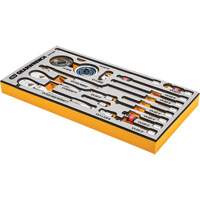 Jeu d'outils pour maître m&eacute;canicien MEGAMOD dans des plateaux en mousse modulaire de premi&egrave;re qualit&eacute; avec rangement d'outils, 1268 morcea PB Rental Co. Ltd.