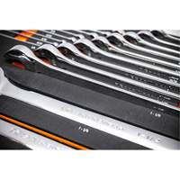 12-Point Long Pattern Combination SAE Wrench Set in Foam Storage Tray, Open-Ended, 19 Pieces, Imperial PB Rental Co. Ltd.