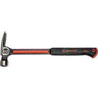 Steel Milled-Face Framing Hammer, 22 oz., Solid Steel Handle, 16" L PB Rental Co. Ltd.