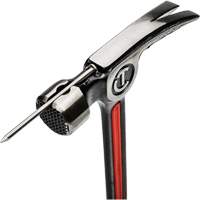 Steel Milled-Face Framing Hammer, 22 oz., Solid Steel Handle, 16" L PB Rental Co. Ltd.