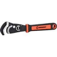 Self-Adjusting Dual Material Pipe Wrench, 1-1/2" Jaw Capacity, 12" Long, Black Oxide Finish, Cushion Handle PB Rental Co. Ltd.