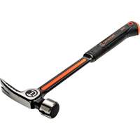 Milled-Face Framing Hammer, 28 oz., Solid Steel Handle, 16" L PB Rental Co. Ltd.