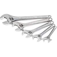 Chrome Wrench Set, Adjustable, 5 Pieces, Imperial and Metric PB Rental Co. Ltd.
