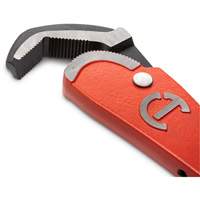 Self-Adjusting Steel Pipe Wrench, 2-1/2" Jaw Capacity, 16" Long, Powder Coated Finish, Non-Ergonomic Handle PB Rental Co. Ltd.