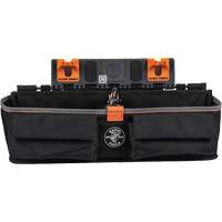 Bucket Work CentreS-Hook Large Pouch Module, Nylon, 3 Pockets, Black/Orange PB Rental Co. Ltd.