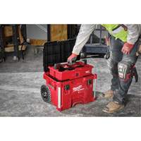 PACKOUT Rolling Tool Box, 18" x 22" x 19-1/2", Black/Red PB Rental Co. Ltd.