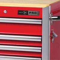 PRC7215 Armoire roulante de s&eacute;rie Pro, 15 tiroirs, 72" la x 24" p x Rouge PB Rental Co. Ltd.