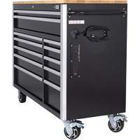 HDRC5212 Armoire mobile de s&eacute;rie HD, 12 tiroirs, 51-1/4" la x 21" p x 40-3/10" h, Noir PB Rental Co. Ltd.