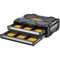 TOUGHSYSTEM&reg; 2.0 DXL 2 Drawers Unit, 30" x 21-13/20" x 10", Black/Yellow PB Rental Co. Ltd.