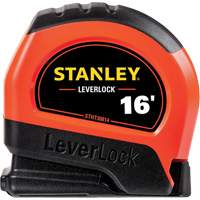 High-Visibility LEVERLOCK&reg; Tape Measure, 16', Imperial Graduations PB Rental Co. Ltd.