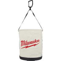 Utility Bucket Bag, 11-81/100" L x 11-81/100" W x 14-57/100" H, Polyester, White PB Rental Co. Ltd.