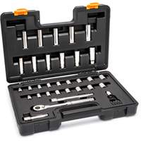 Jeu d'outils pour m&eacute;canicien &agrave; 72 dents, 12 pans et &agrave; prise de 3/8" PB Rental Co. Ltd.