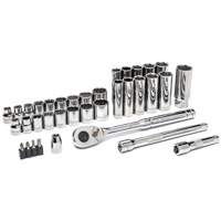 Jeu d'outils pour m&eacute;canicien &agrave; 72 dents, 12 pans et &agrave; prise de 3/8" PB Rental Co. Ltd.