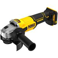 Meuleuse sans fil, sans balai &agrave; interrupteur lat&eacute;ral (outil seulement), Roue de 4-1/2", 20 V PB Rental Co. Ltd.
