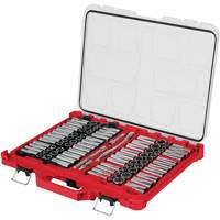 Metric/SAE Ratchet & Socket Set with PACKOUT Low-Profile Organizer, 98 Pcs, 3/8" Drive Size PB Rental Co. Ltd.