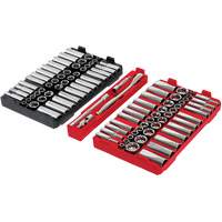 Metric/SAE Ratchet & Socket Set with PACKOUT Low-Profile Organizer, 98 Pcs, 3/8" Drive Size PB Rental Co. Ltd.