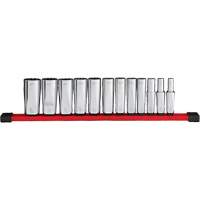 12-Point Deep Well SAE Socket Set, 12 Pcs, 3/8" Drive Size, Deep PB Rental Co. Ltd.