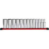 12-Point Deep Well SAE Socket Set, 13 Pcs, 1/2" Drive Size, Deep PB Rental Co. Ltd.